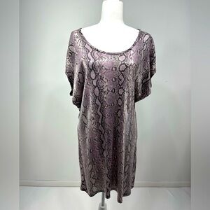 Michael Michael Kors sequin print oversized dress size S